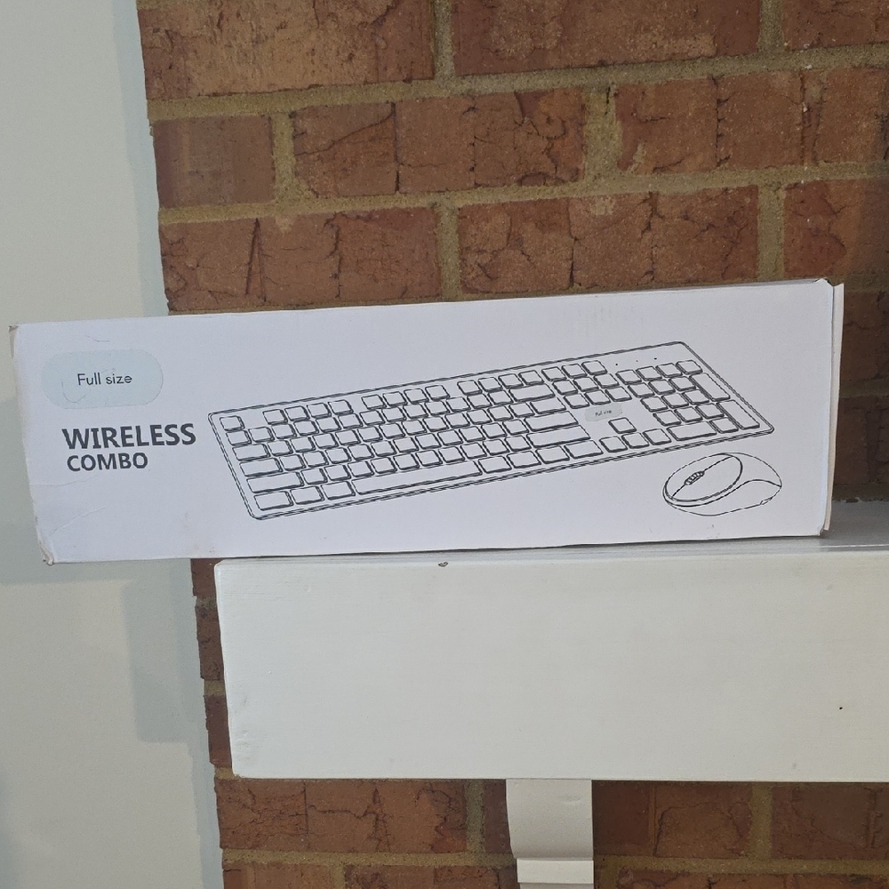 Wireless Keyboard and Mouse Combo
